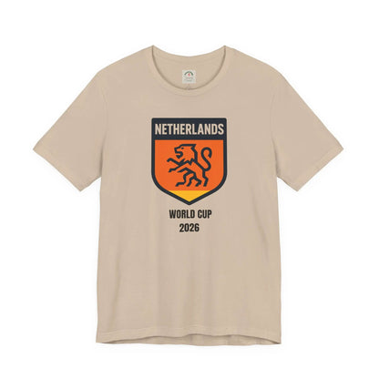 Netherlands World Cup 2026 Unisex Cotton Crew Tee by Printify