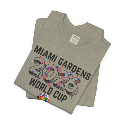 Miami Gardens World Cup Unisex Cotton Crew Tee