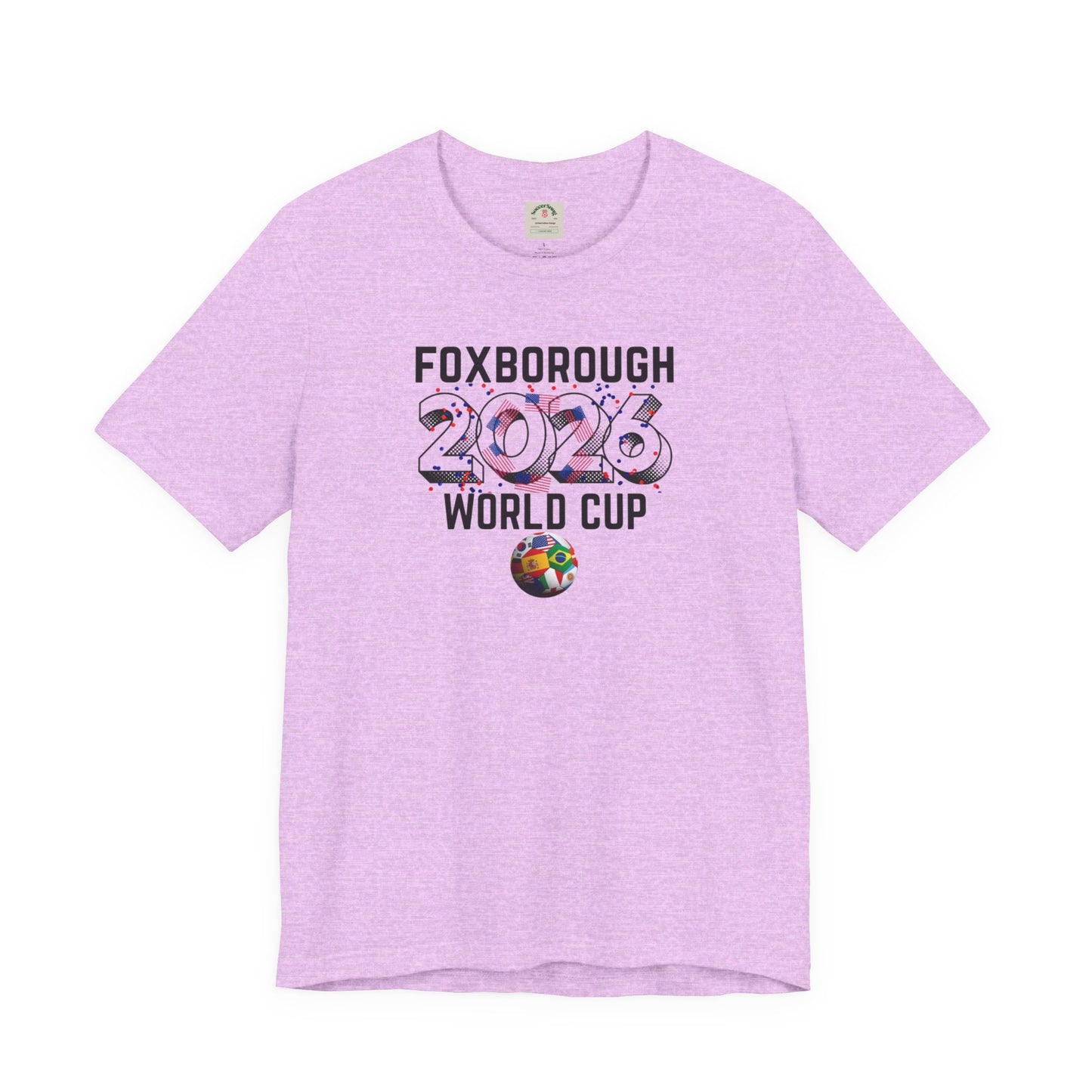 Fox Borough World Cup 2026 Host Unisex Cotton Crew Tee