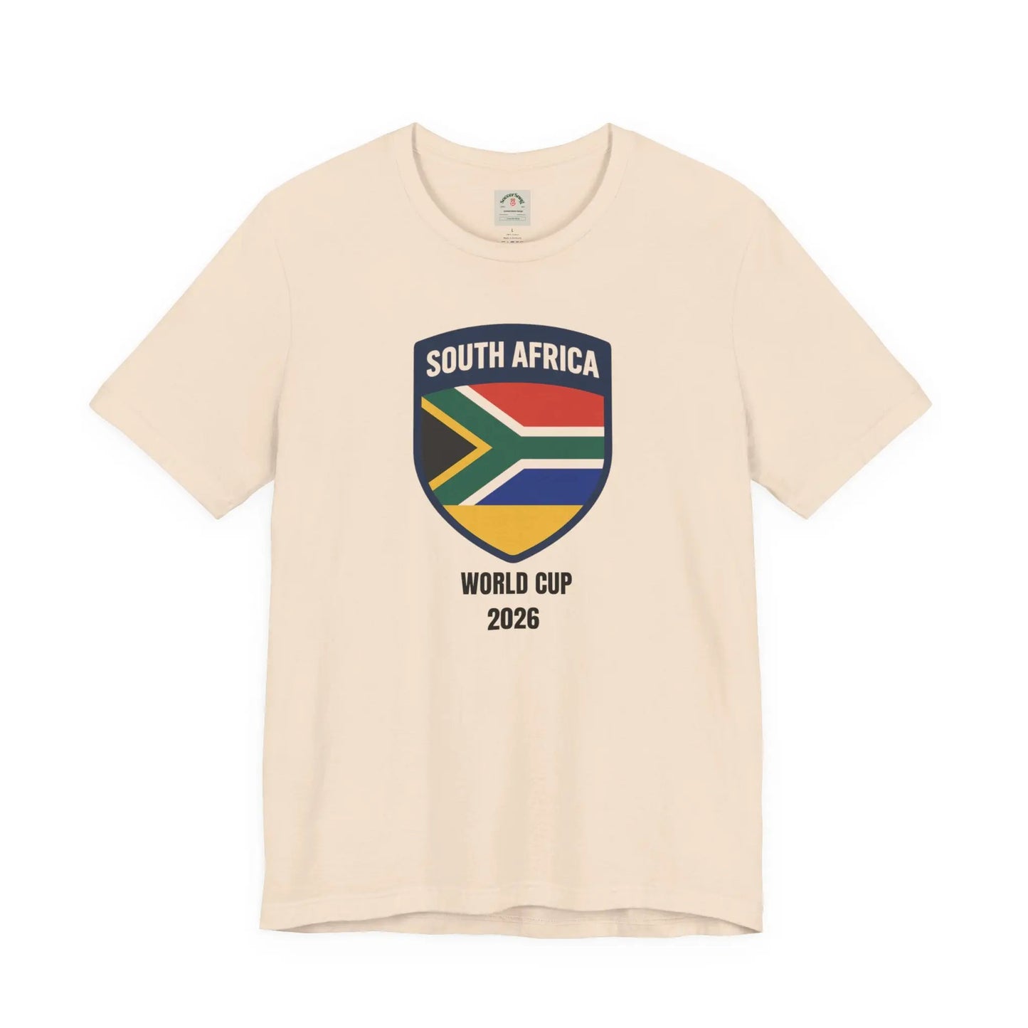 South Africa World Cup 2026 Unisex Cotton Crew Tee by Printify