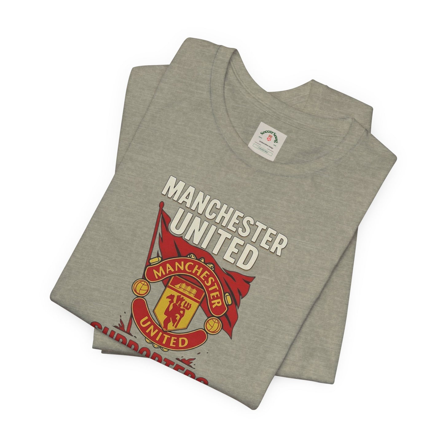 Manchester United Unisex Cotton Crew Tee
