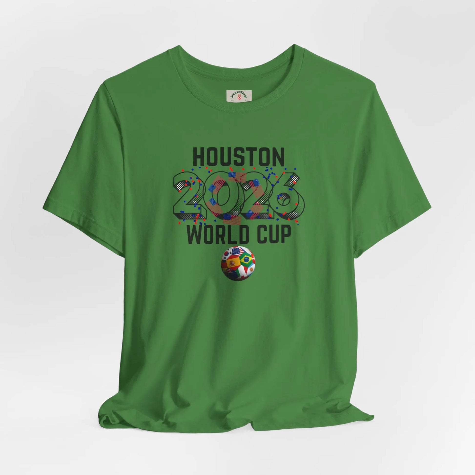 Houston World Cup 2026 Host Unisex Cotton Crew Tee by Printify