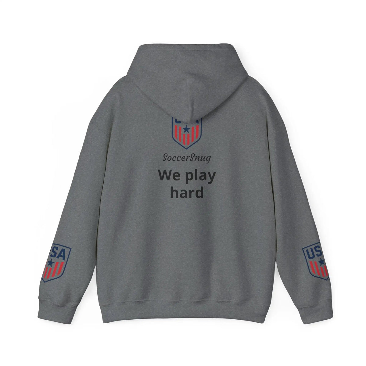 Customizable - SoccerSnug Heavy Blend Hoodie Unisex With Front Pocket Drawcord by Printify