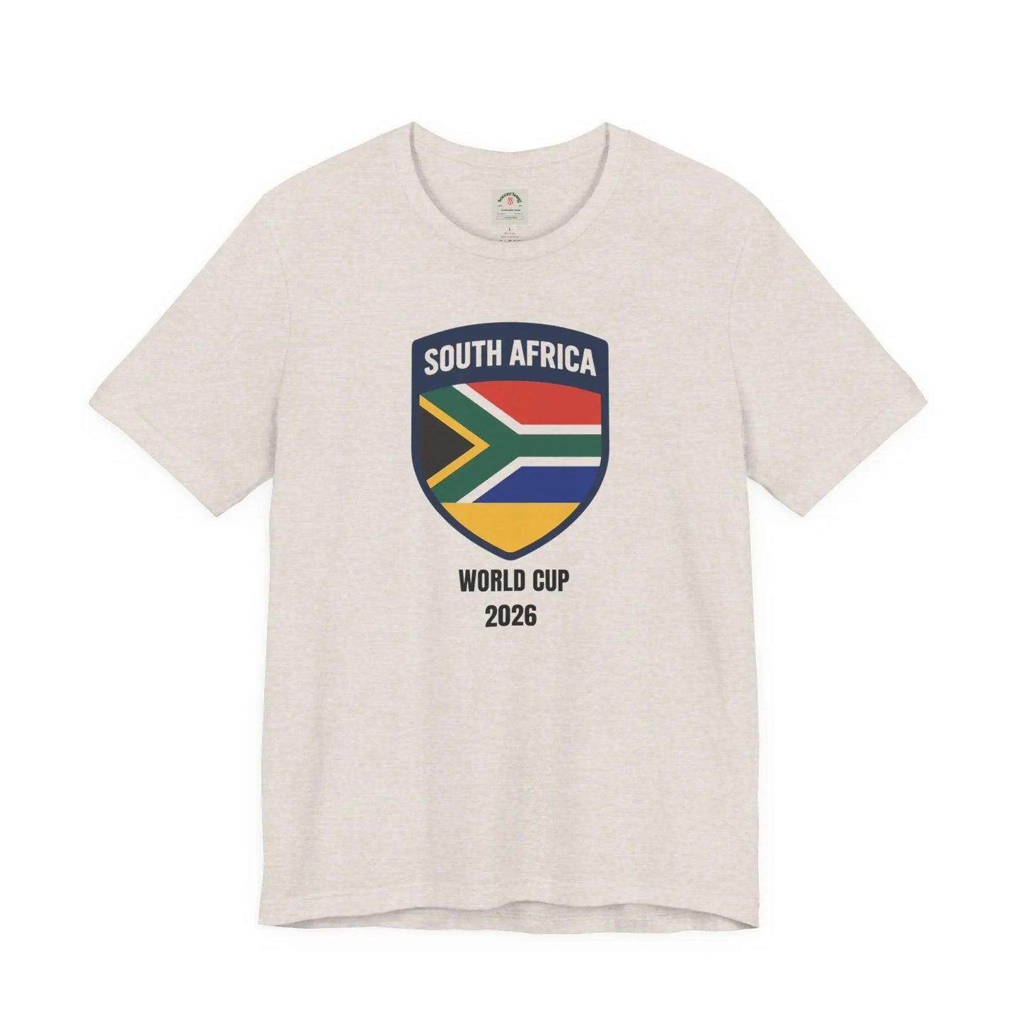 South Africa World Cup 2026 Unisex Cotton Crew Tee by Printify