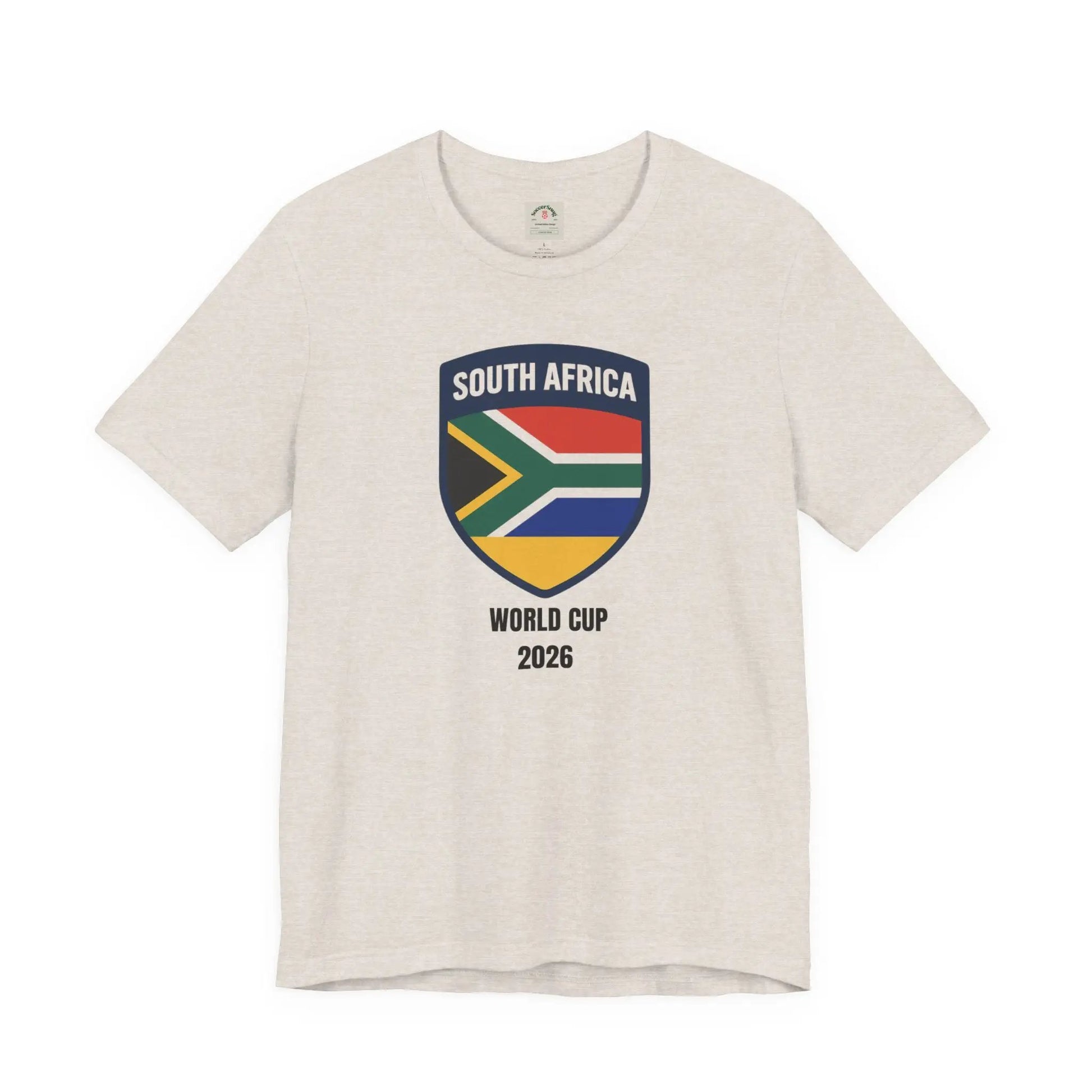 South Africa World Cup 2026 Unisex Cotton Crew Tee by Printify