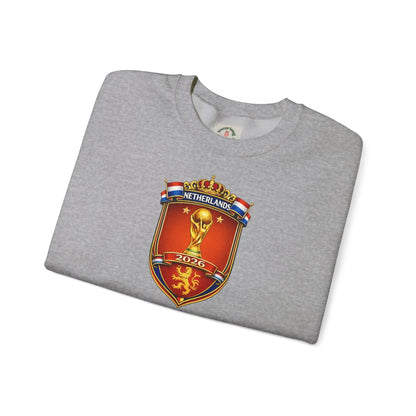 Netherlands 2026 World Cup Crest Crewneck by Printify