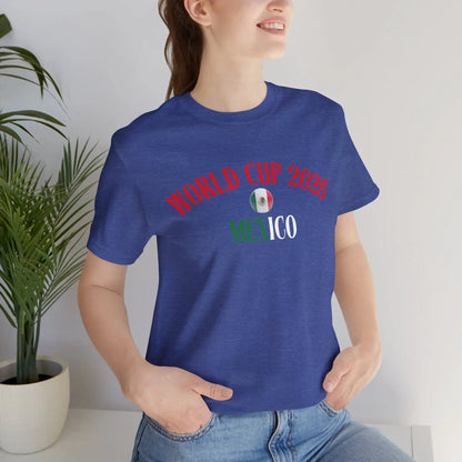 Mexico World Cup 2026 Unisex Jersey Short Sleeve Tee by Printify