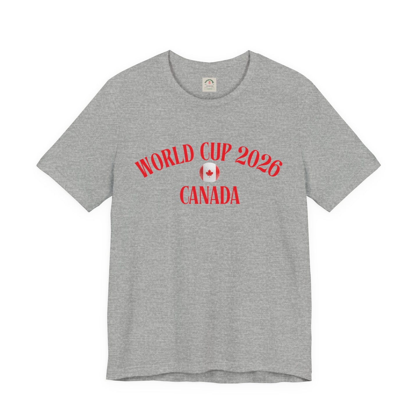 World Cup 2026 Canada T-Shirt — Canadian Soccer Fan Tee