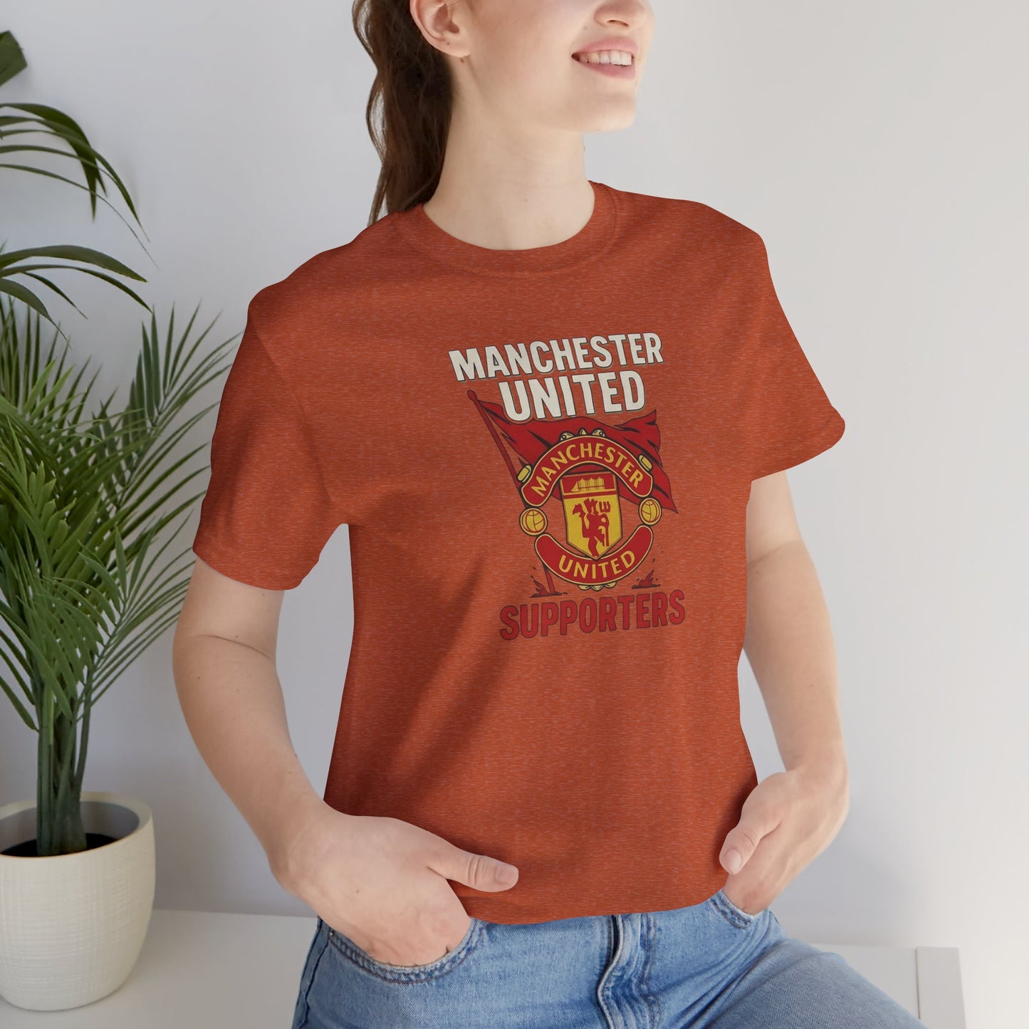 Manchester United Unisex Cotton Crew Tee