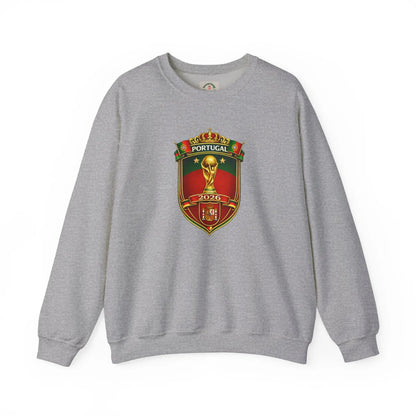 Portugal World Cup 2022 Crest Sweatshirt by Printify