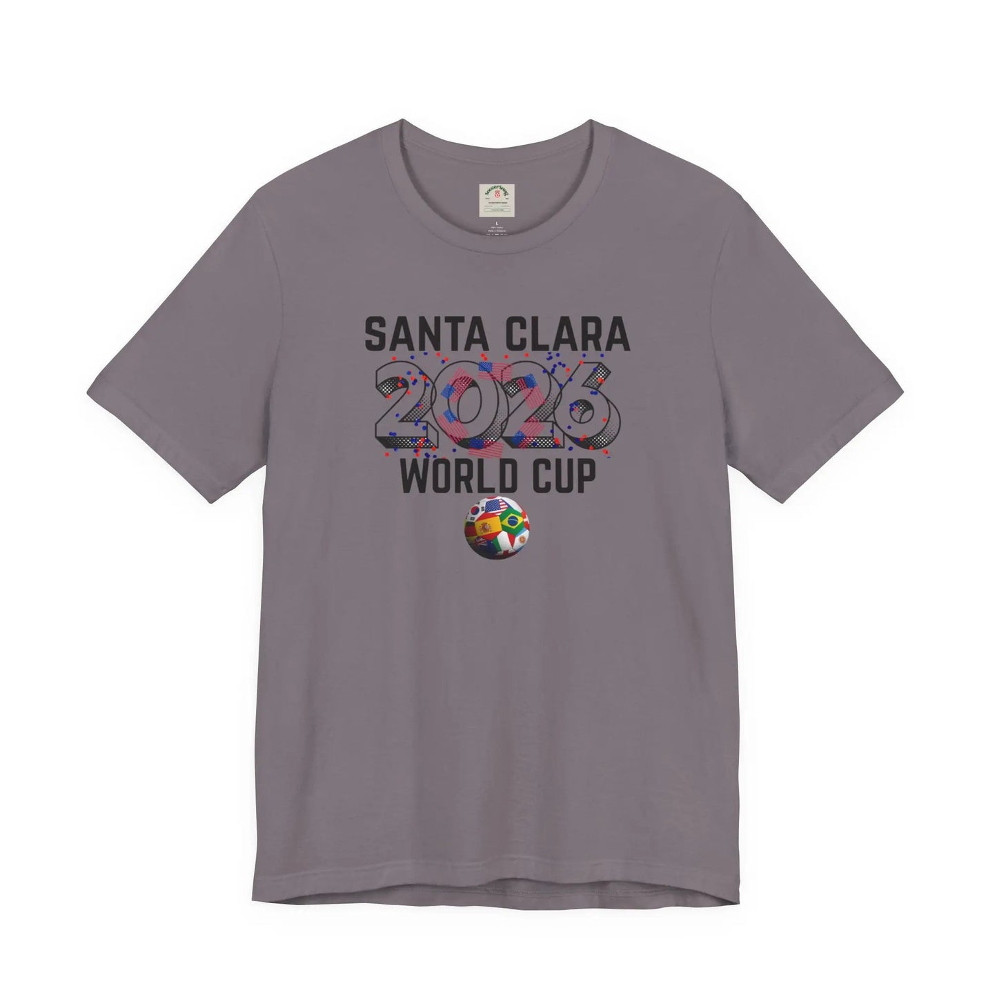 Santa Clare World Cup 2026 Unisex Cotton Crew Tee by Printify