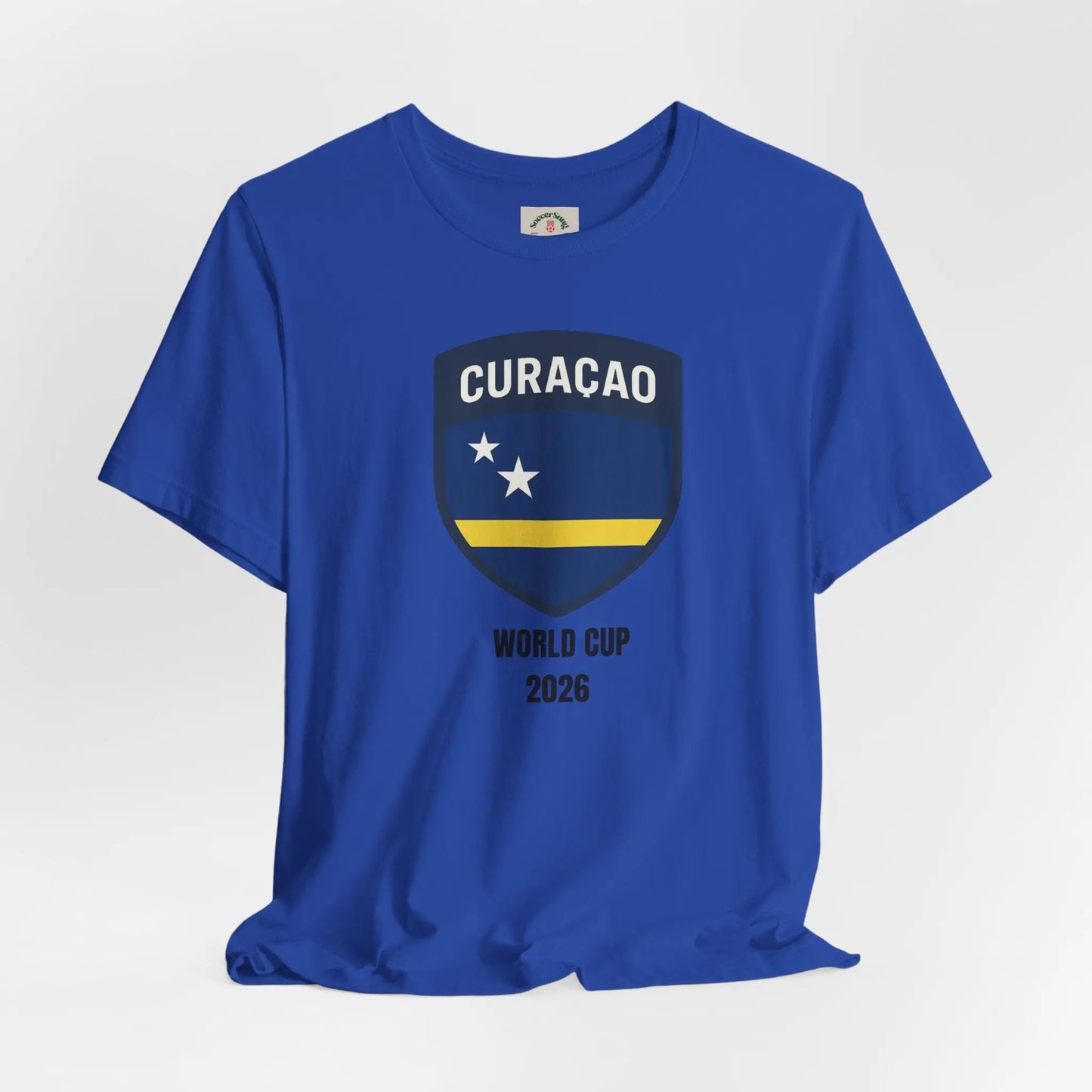 Curaçao World Cup 2026 Unisex Cotton Crew Tee by Printify