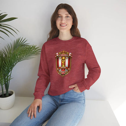Canada World Cup 2026 Crewneck Sweatshirt by Printify