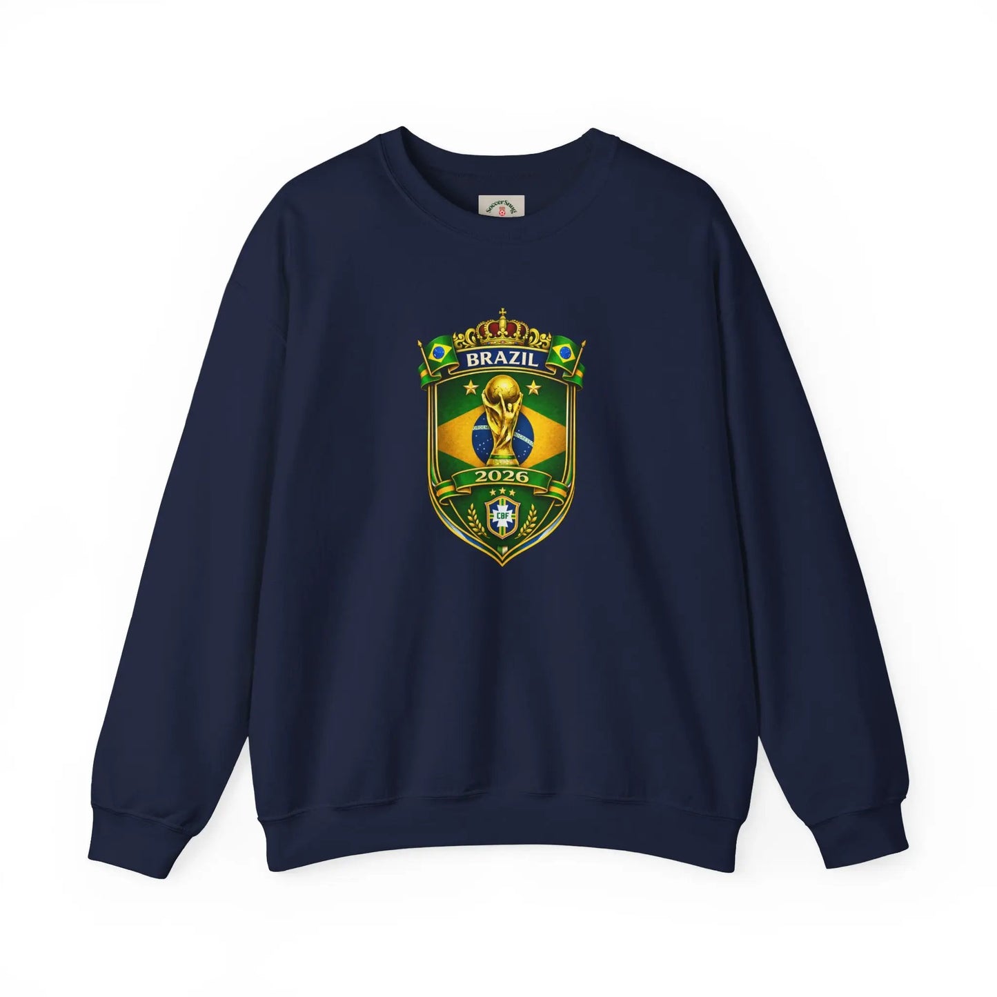 Brazil World Cup 2026 Crewneck Sweatshirt by Printify