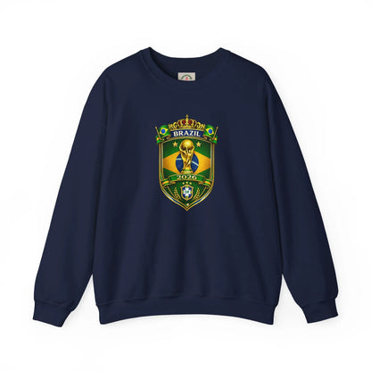 Brazil World Cup 2026 Crewneck Sweatshirt by Printify