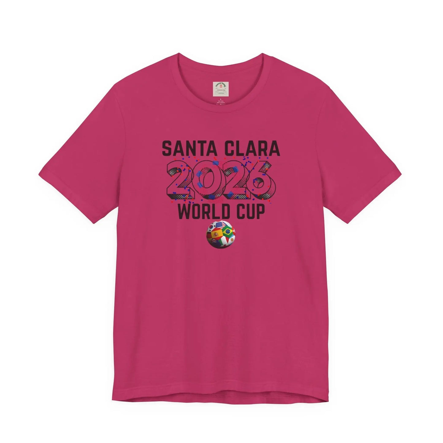 Santa Clare World Cup 2026 Unisex Cotton Crew Tee by Printify