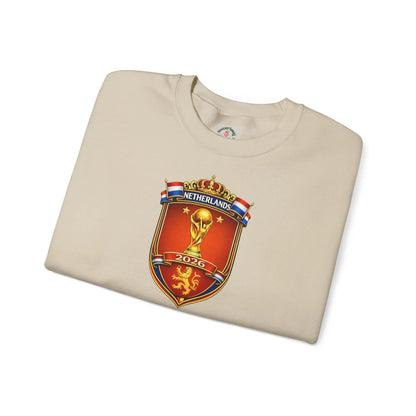 Netherlands 2026 World Cup Crest Crewneck by Printify
