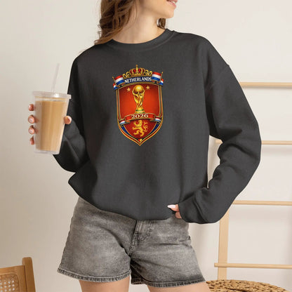 Netherlands 2026 World Cup Crest Crewneck by Printify