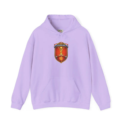 Netherland World Cup 2026 Crest Hoodie — Lion Shield Emblem Hooded Sweatshirt by Printify