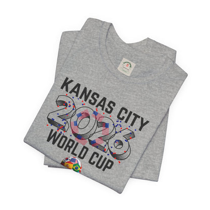 Kansas City 2026 World Cup T-Shirt — Soccer Fan Tee
