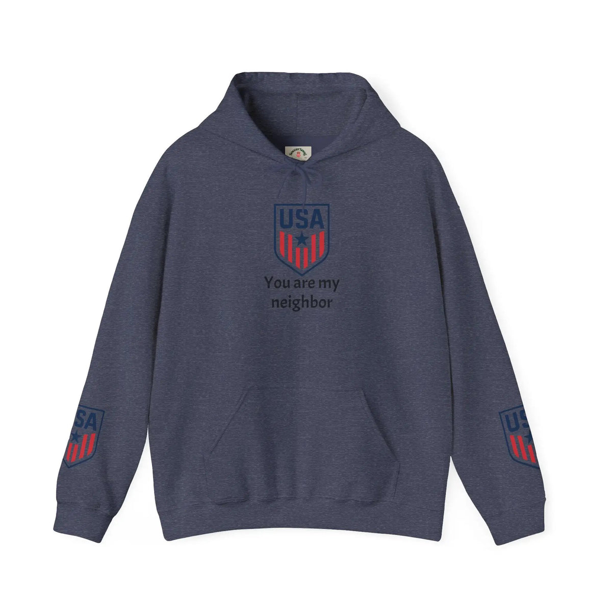 Customizable - SoccerSnug Heavy Blend Hoodie Unisex With Front Pocket Drawcord by Printify