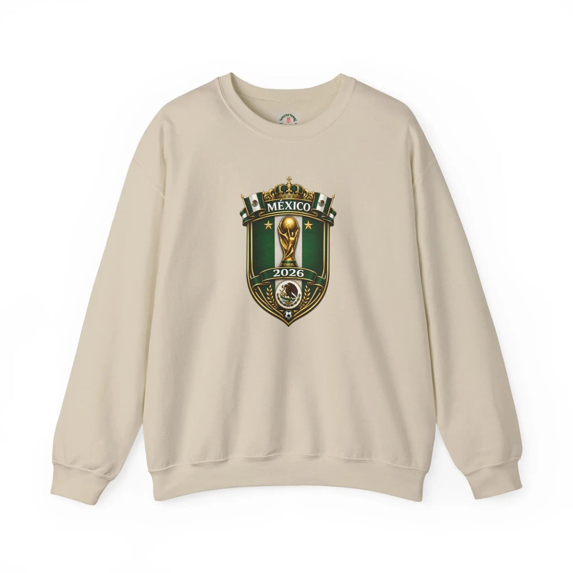 Mexico World Cup 2026 Crewneck Sweatshirt by Printify