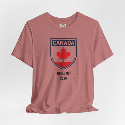 Canada World Cup 2026 Unisex Cotton Crew Tee
