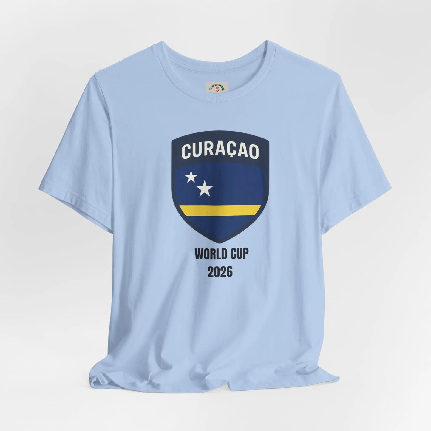 Curaçao World Cup 2026 Unisex Cotton Crew Tee by Printify