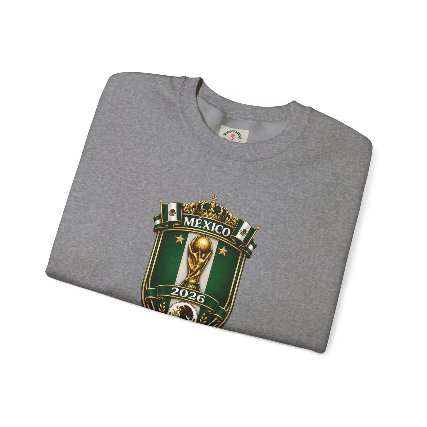 Mexico World Cup 2026 Crewneck Sweatshirt by Printify