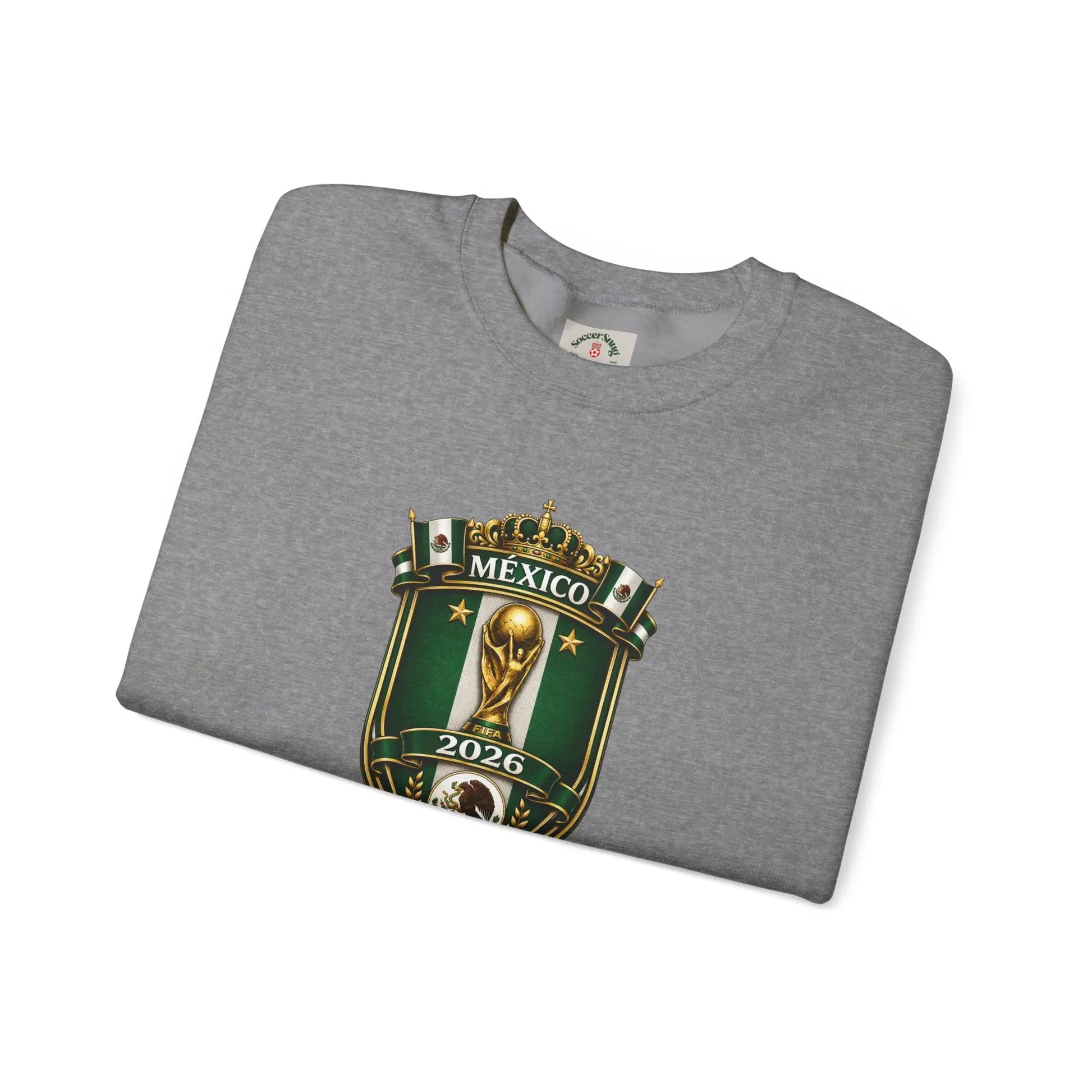 Mexico World Cup 2026 Crewneck Sweatshirt by Printify