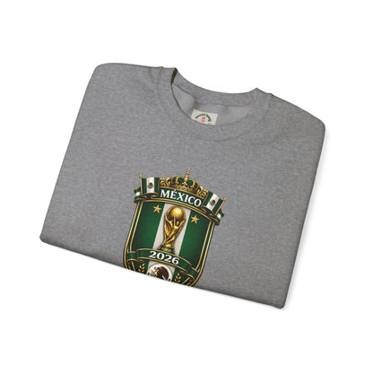 Mexico World Cup 2026 Crewneck Sweatshirt by Printify