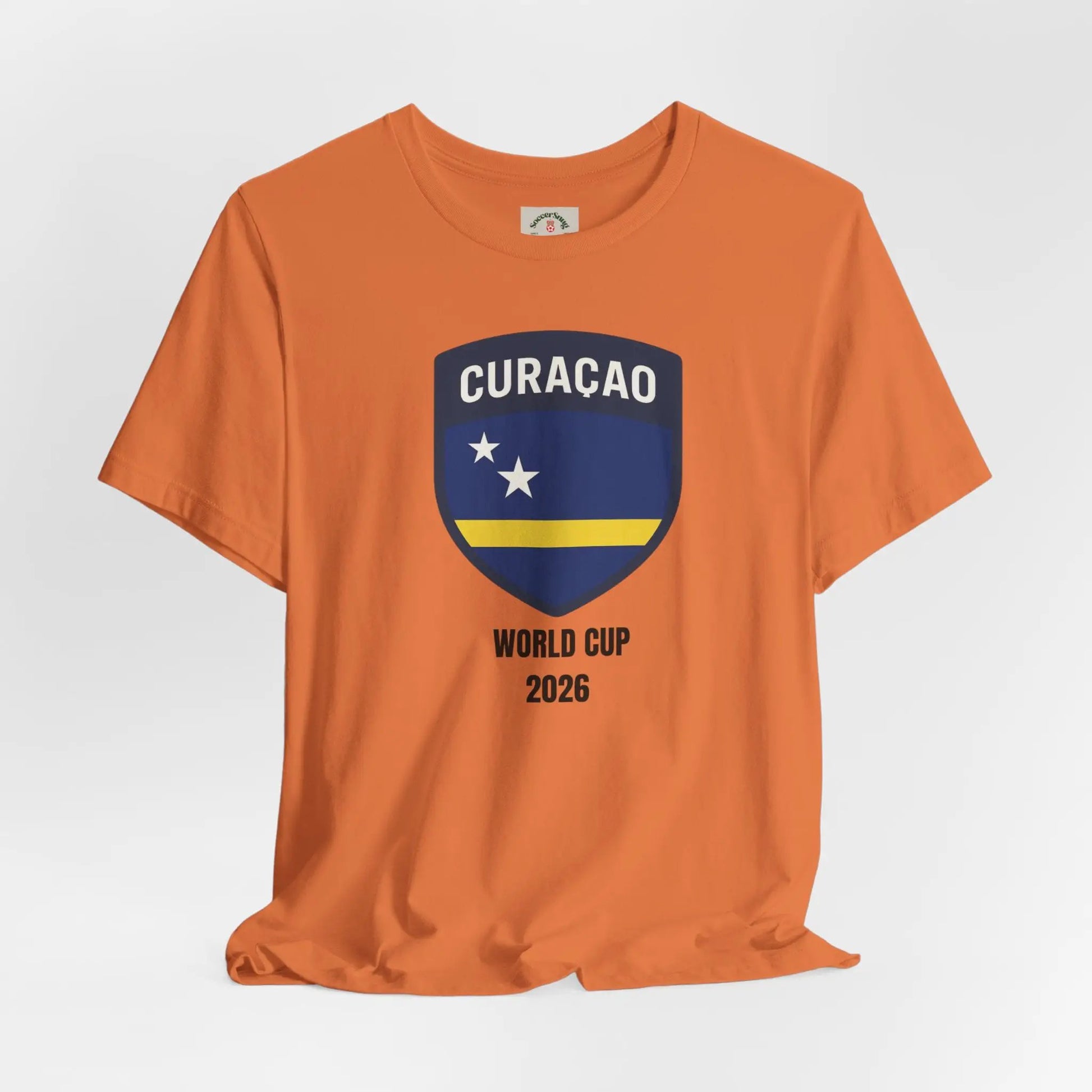 Curaçao World Cup 2026 Unisex Cotton Crew Tee by Printify