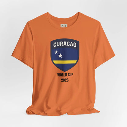 Curaçao World Cup 2026 Unisex Cotton Crew Tee by Printify