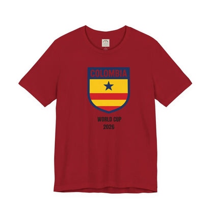 Columbia World Cup 2026 Unisex Cotton Crew Tee by Printify