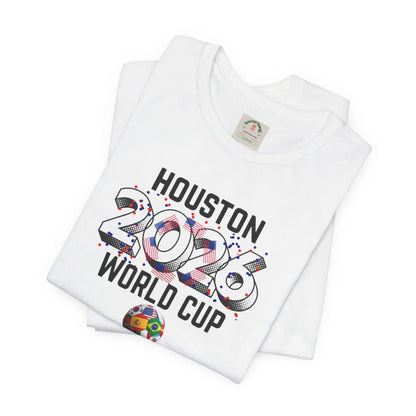 Houston World Cup 2026 Host Unisex Cotton Crew Tee by Printify