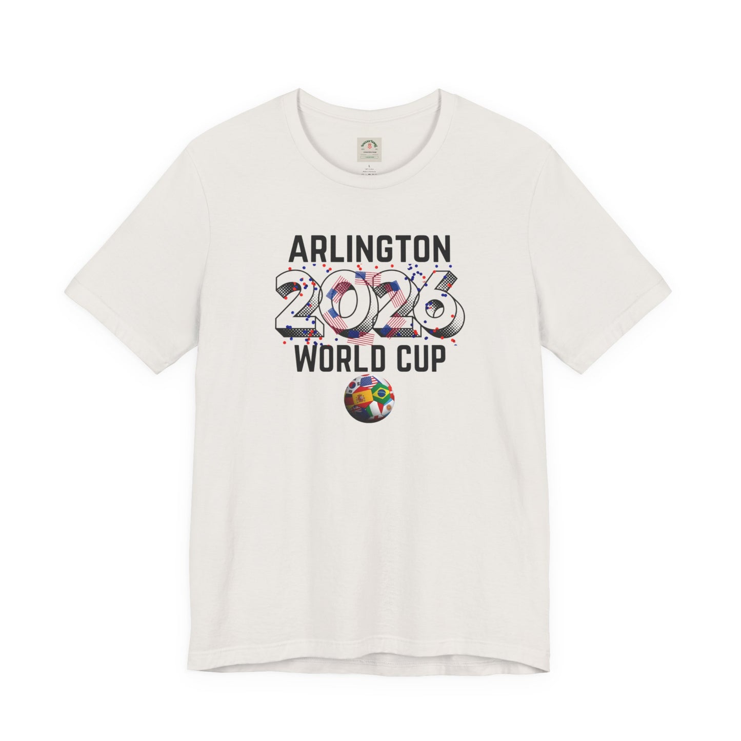 Arlington 2026 World Cup Soccer Tee — Commemorative Fan T‑Shirt