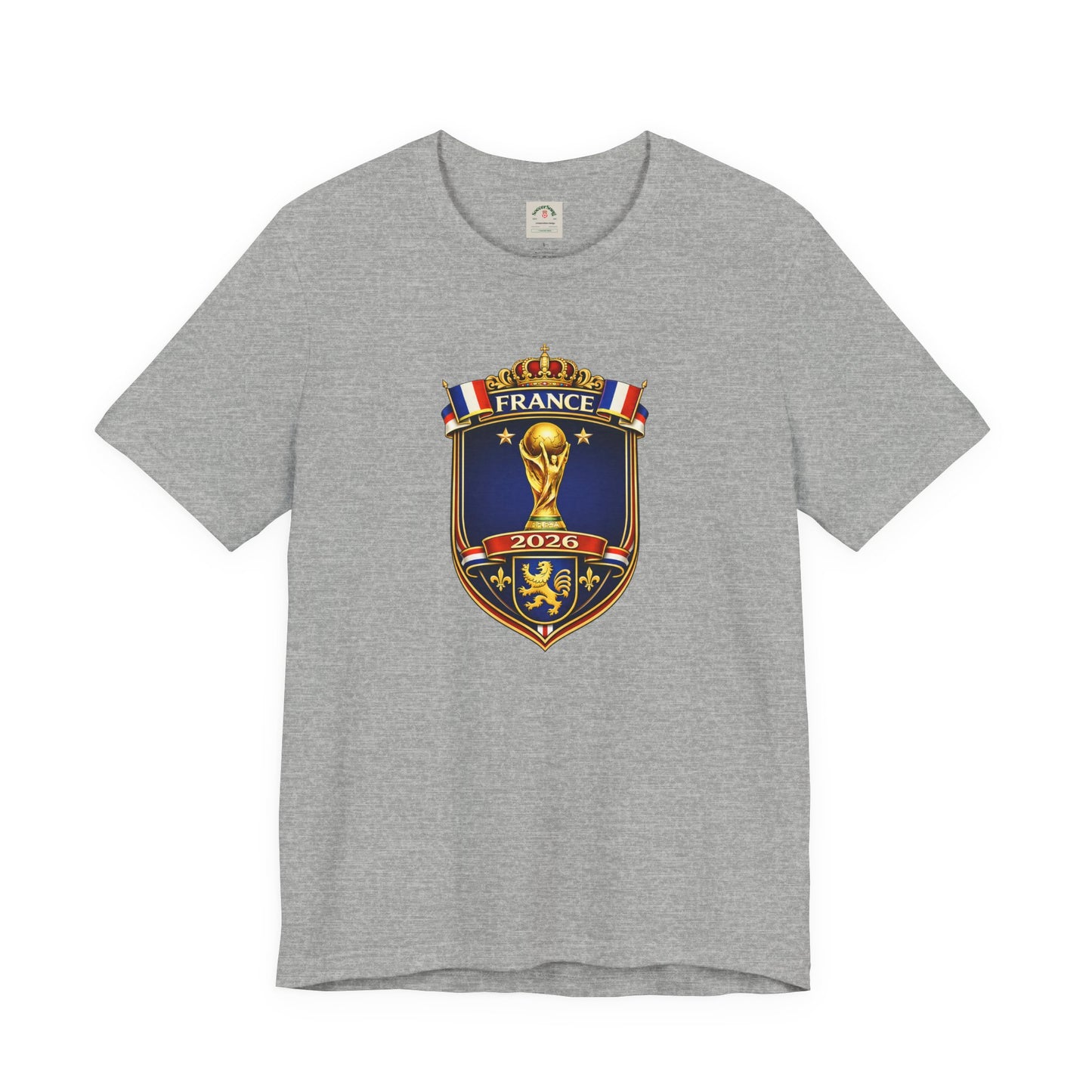 France World Cup 2026 Soccer Tee by Printify