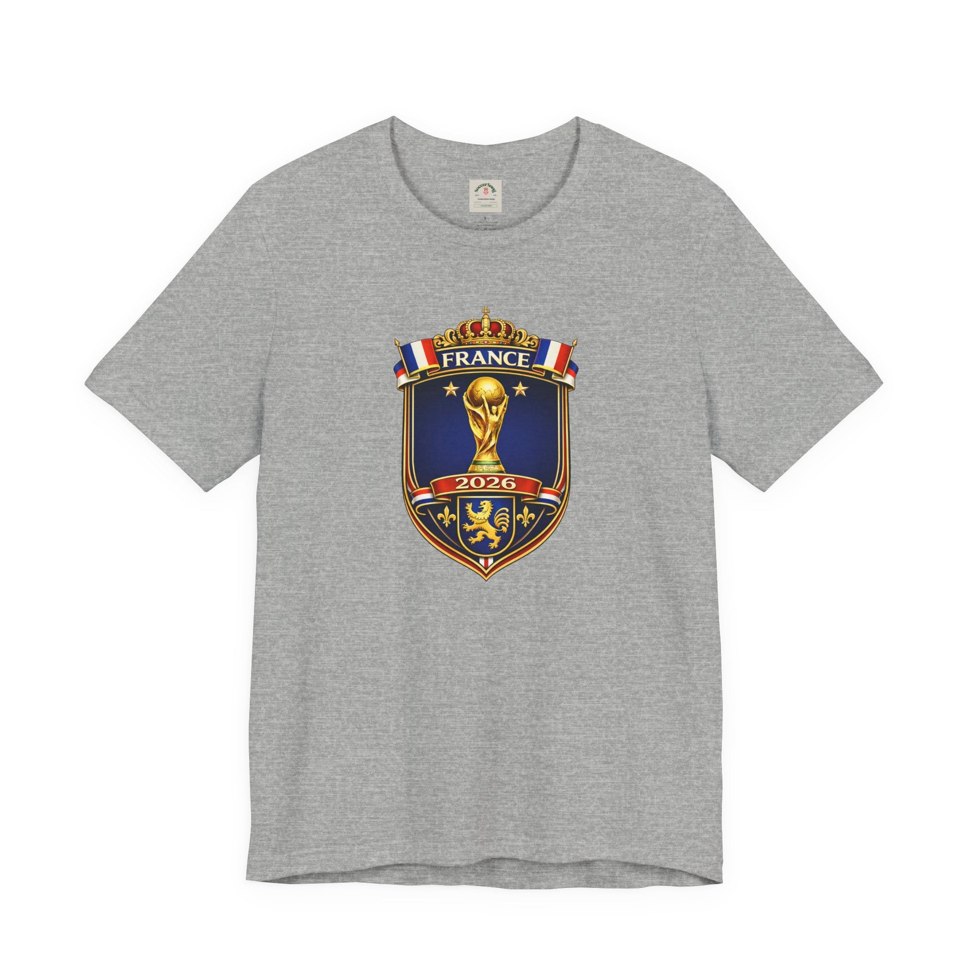 France World Cup 2026 Soccer Tee by Printify