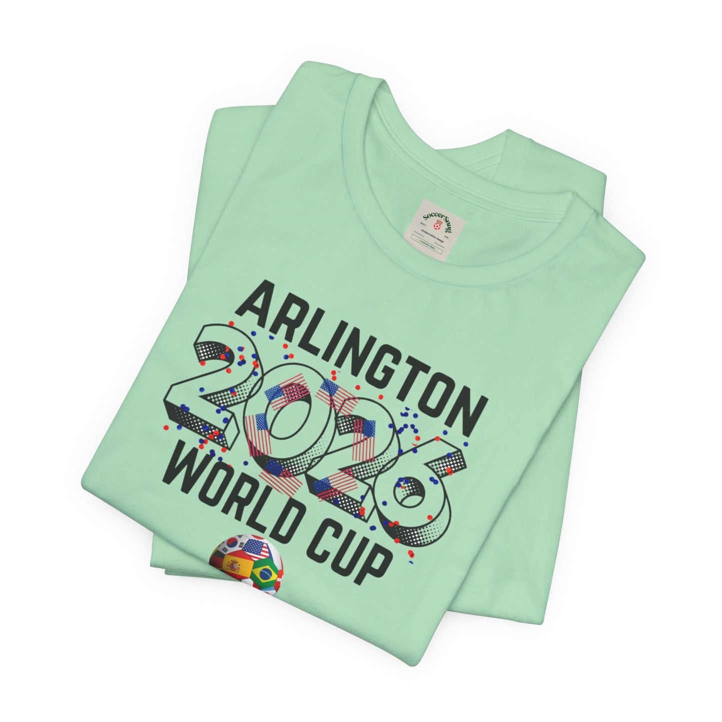 Arlington 2026 World Cup Soccer Tee — Commemorative Fan T‑Shirt