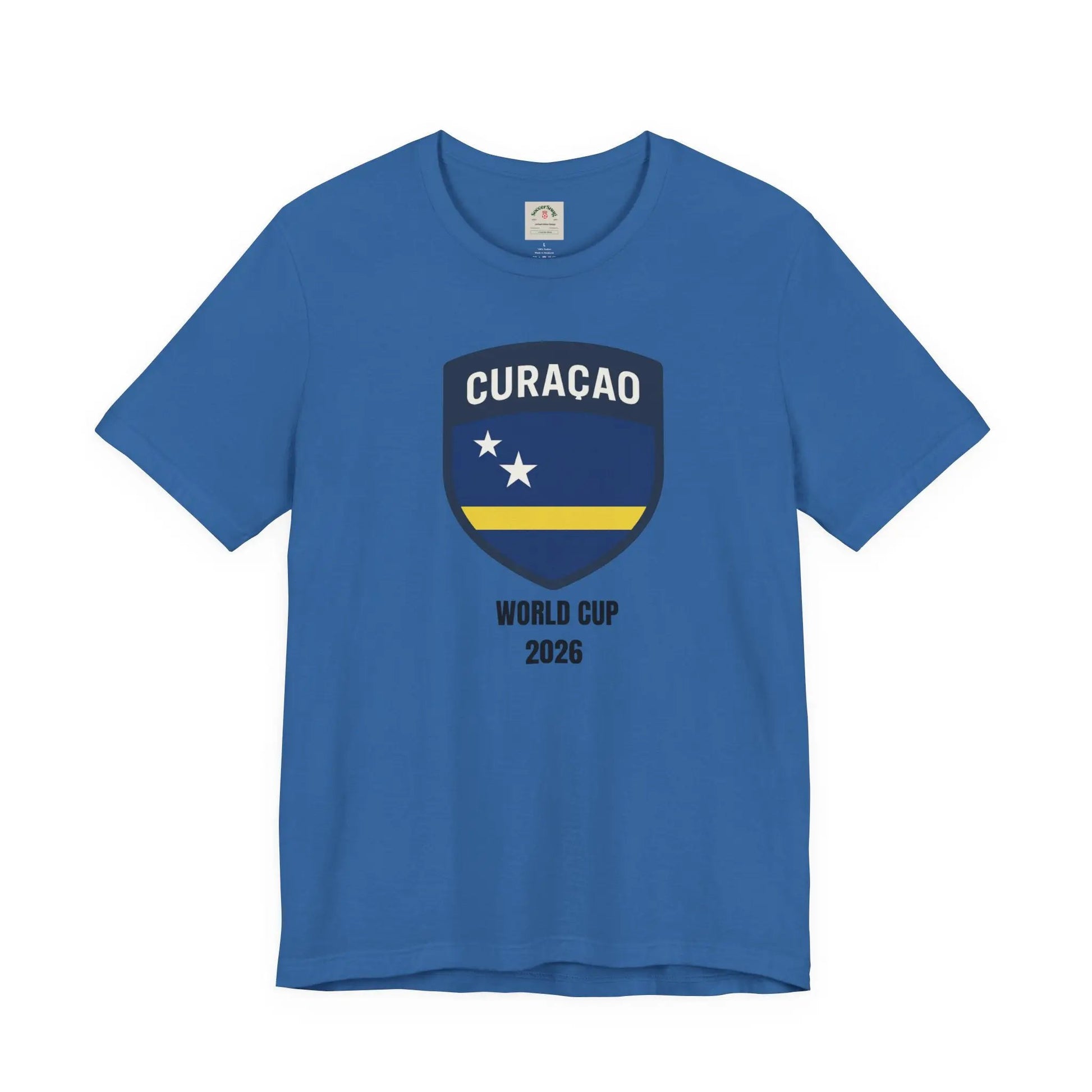 Curaçao World Cup 2026 Unisex Cotton Crew Tee by Printify