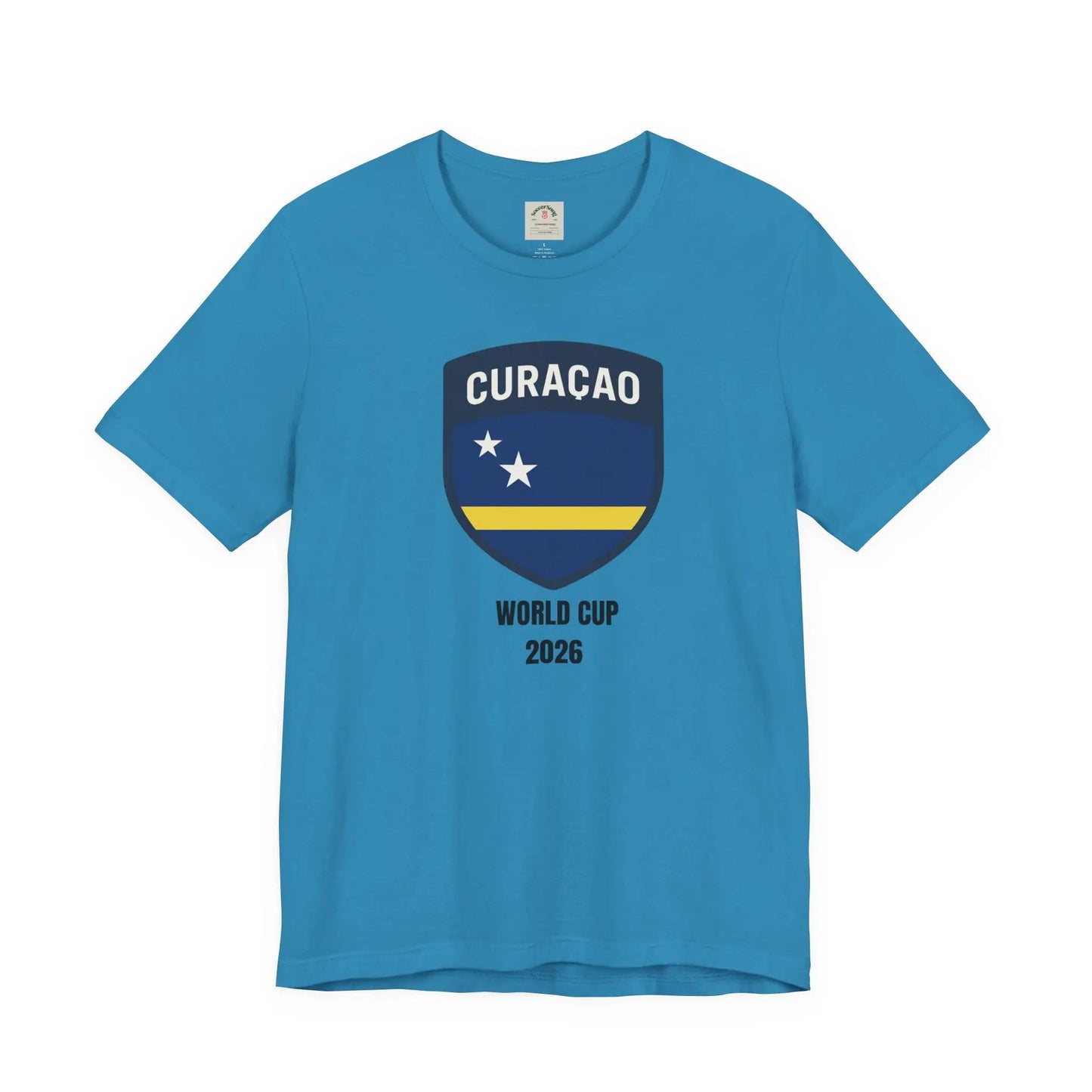 Curaçao World Cup 2026 Unisex Cotton Crew Tee by Printify