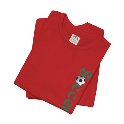 SoccerSnug Unisex Soccer Jersey Short Sleeve Tee by Printify