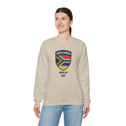 South Africa World Cup 2026 Unisex Heavy Blend™ Crewneck Sweatshirt by Printify