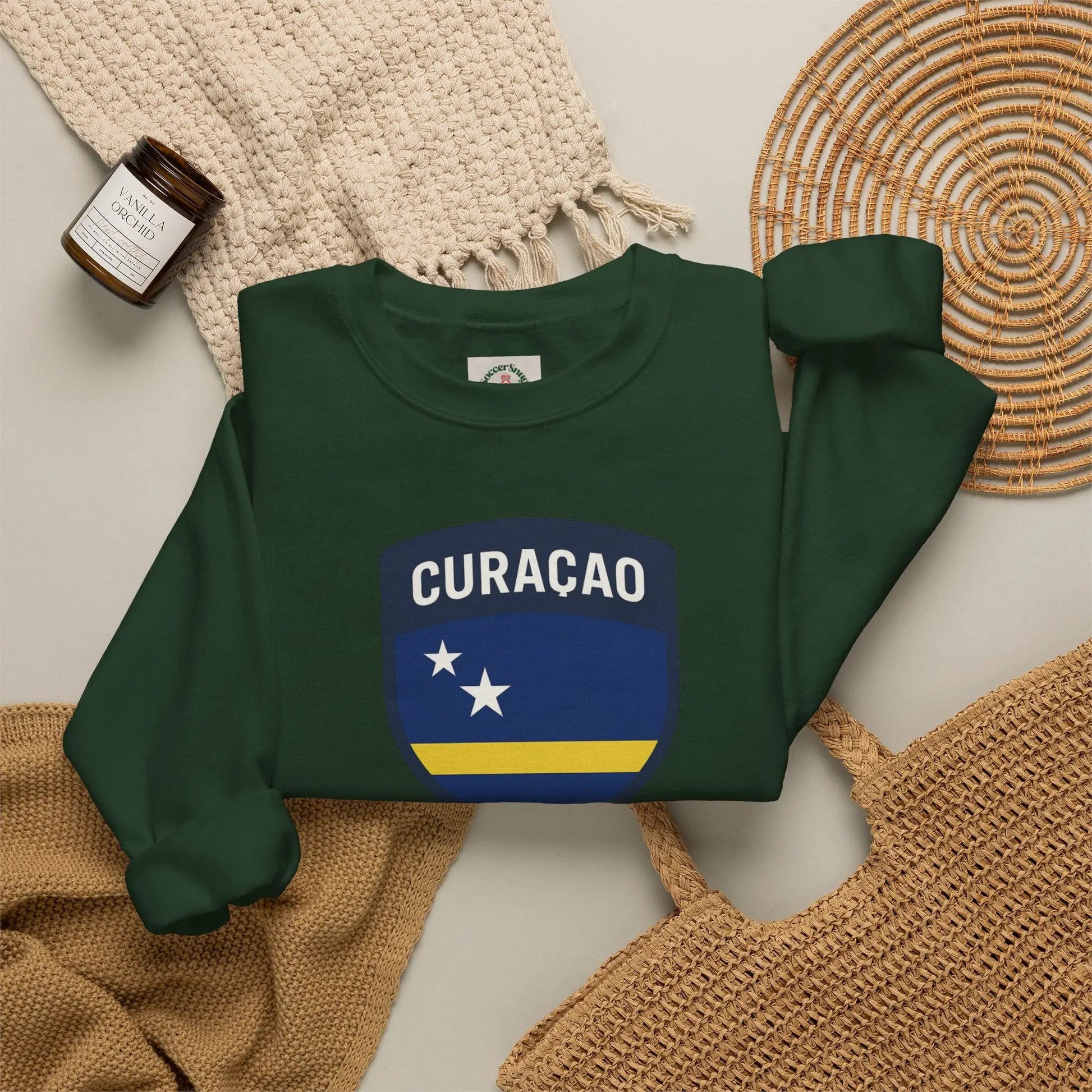 Curacao World Cup 2026 Crewneck Sweatshirt by Printify