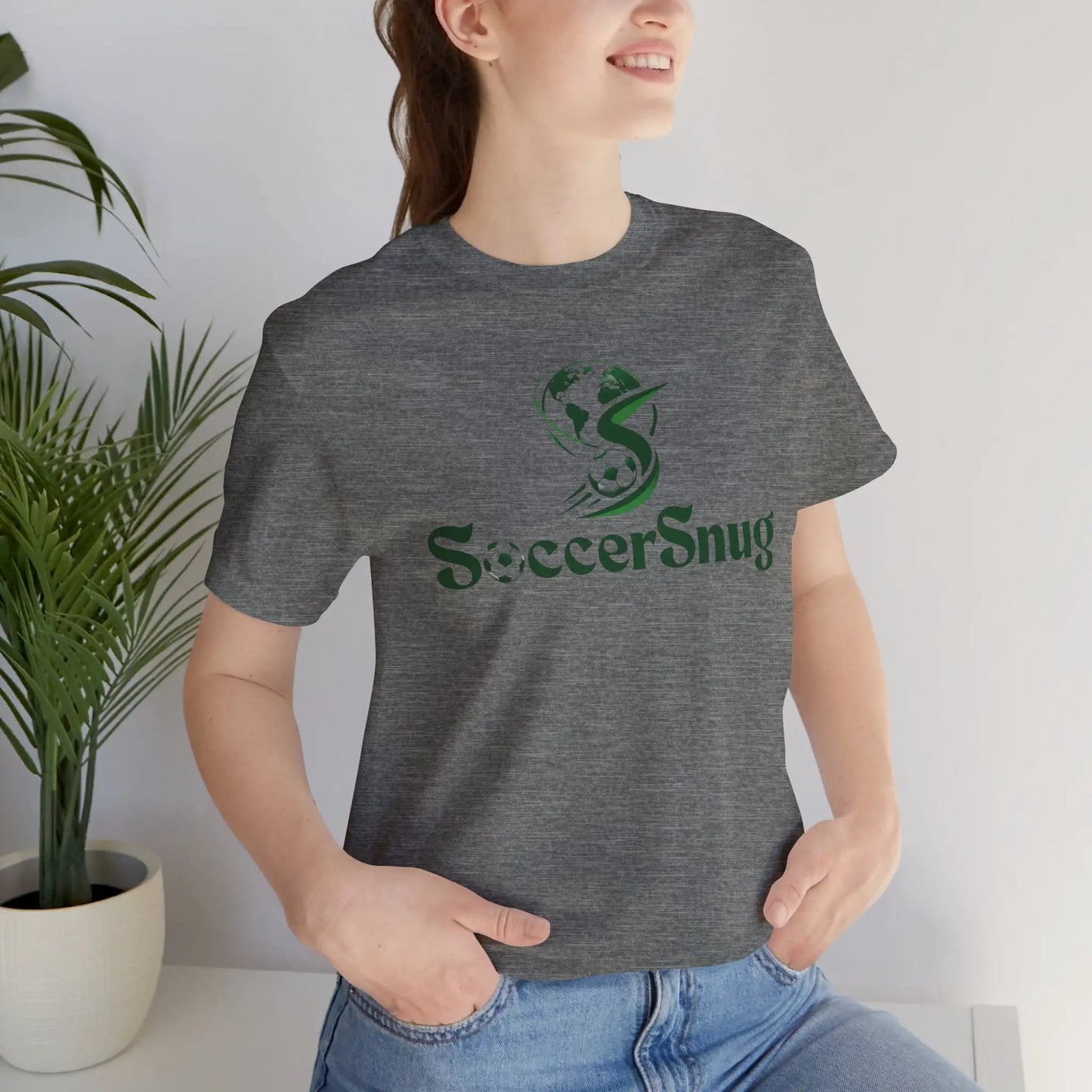 SoccerSnug Unisex Soccer Short Sleeve Tee by Printify