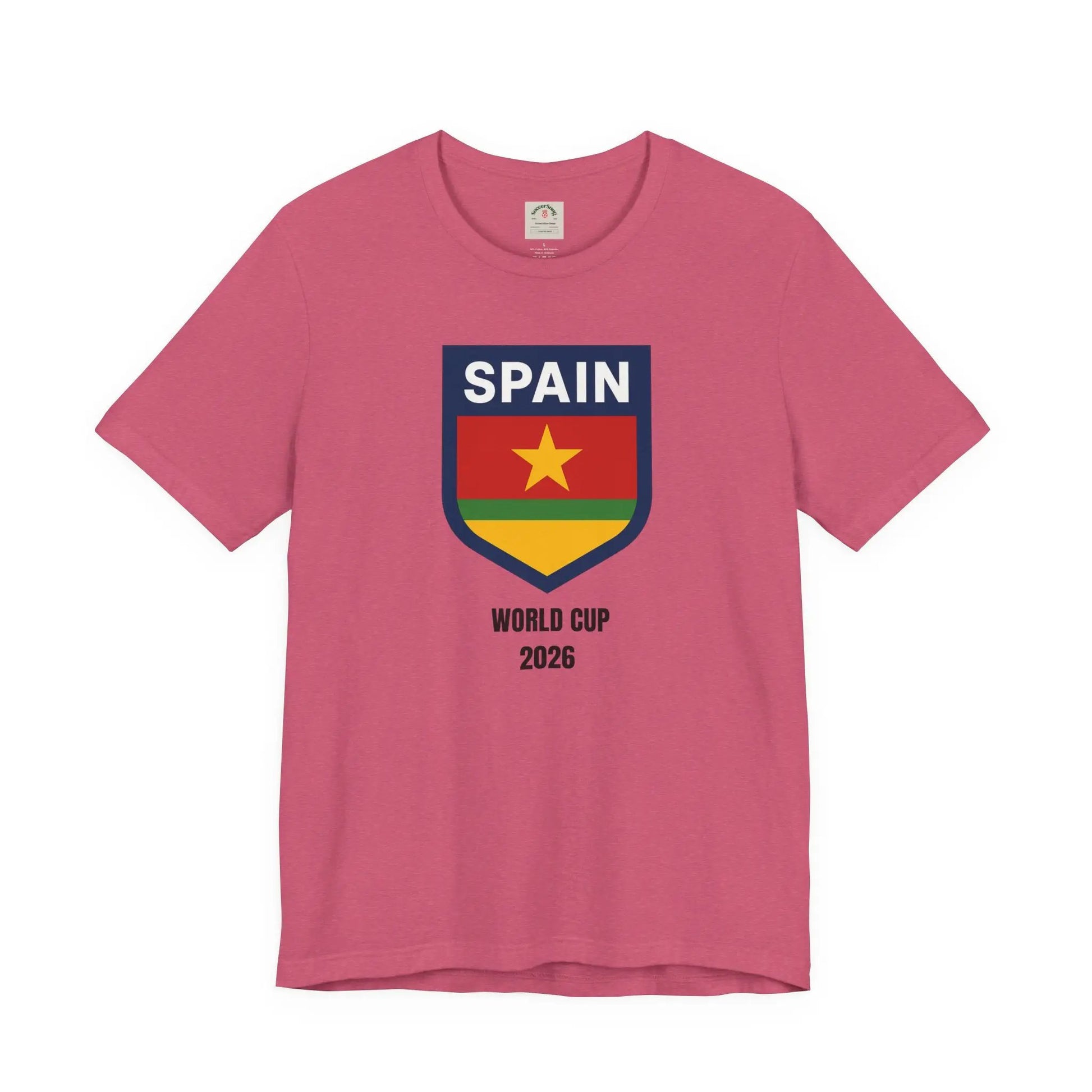 Spain World Cup 2026 Unisex Cotton Crew Tee by Printify