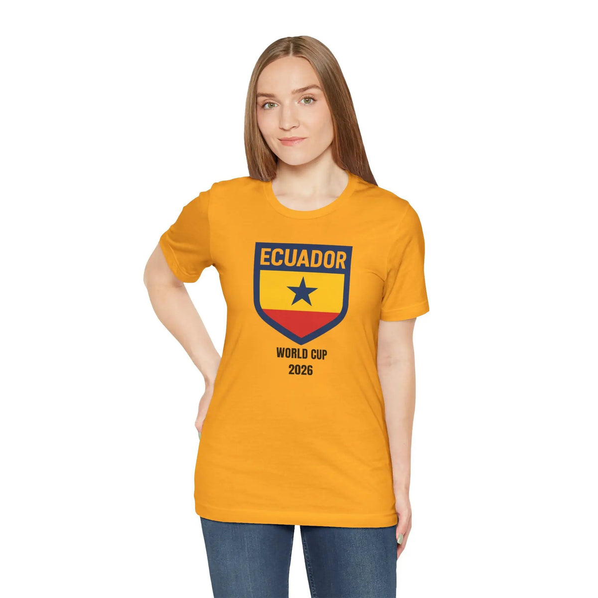 Ecuador World Cup 2026 Unisex Cotton Crew Tee by Printify
