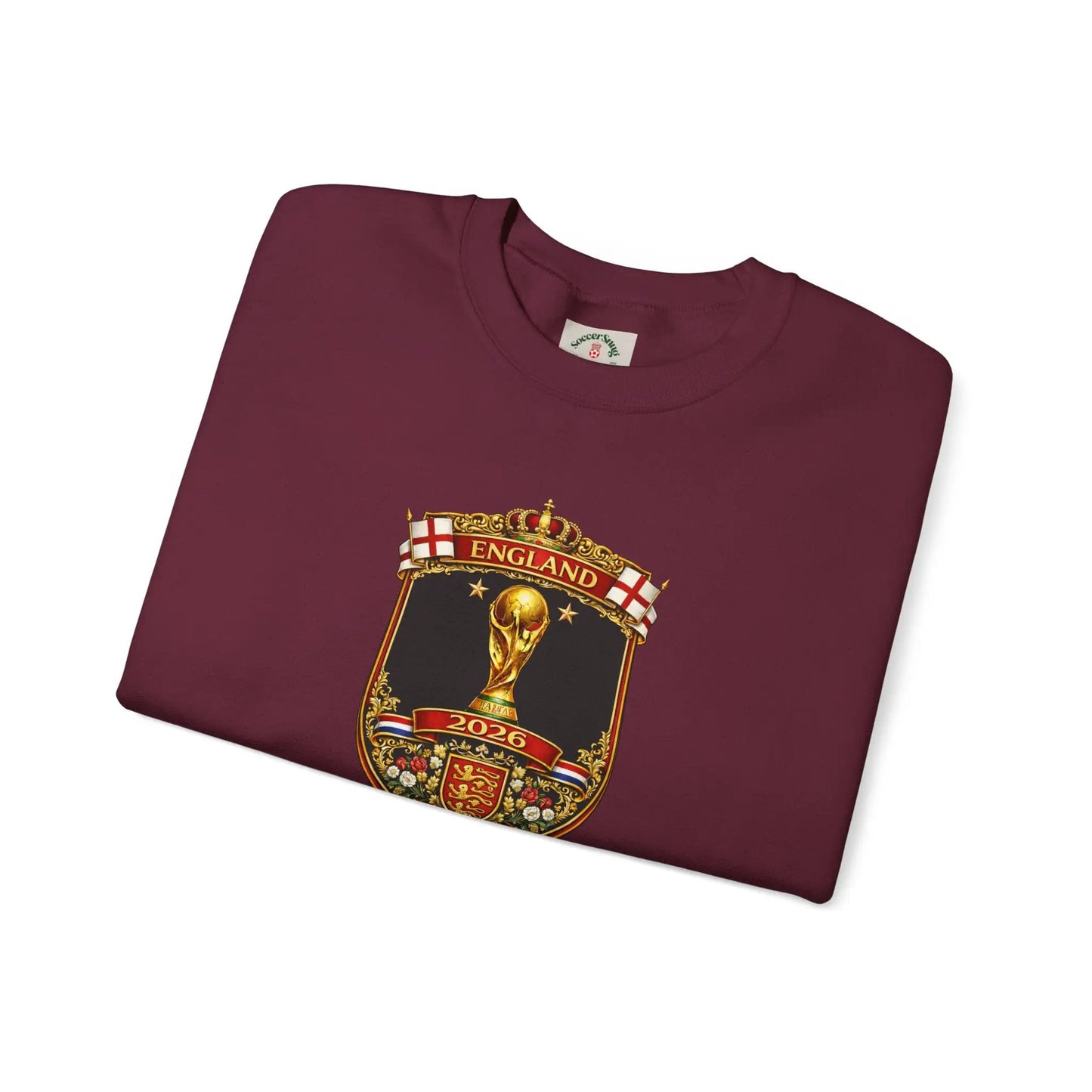 England World Cup Crewneck Sweatshirt by Printify