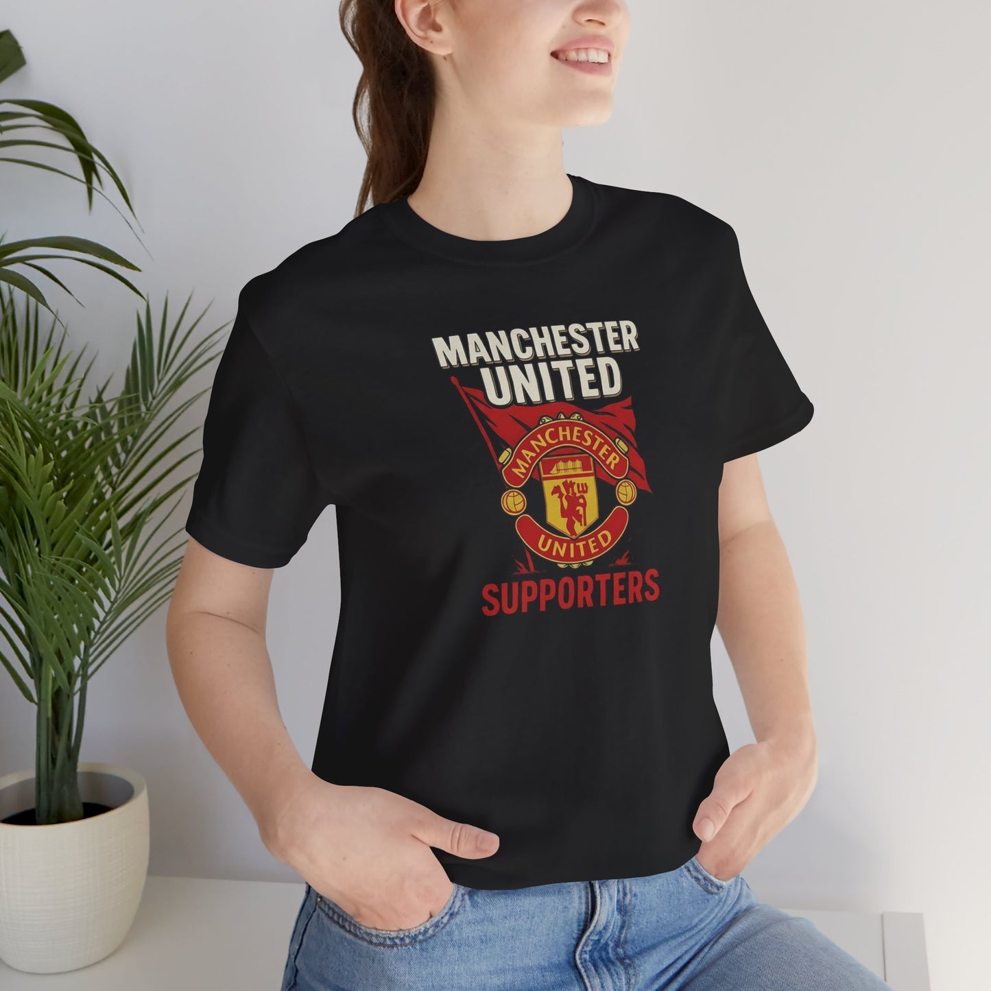 Manchester United Unisex Cotton Crew Tee