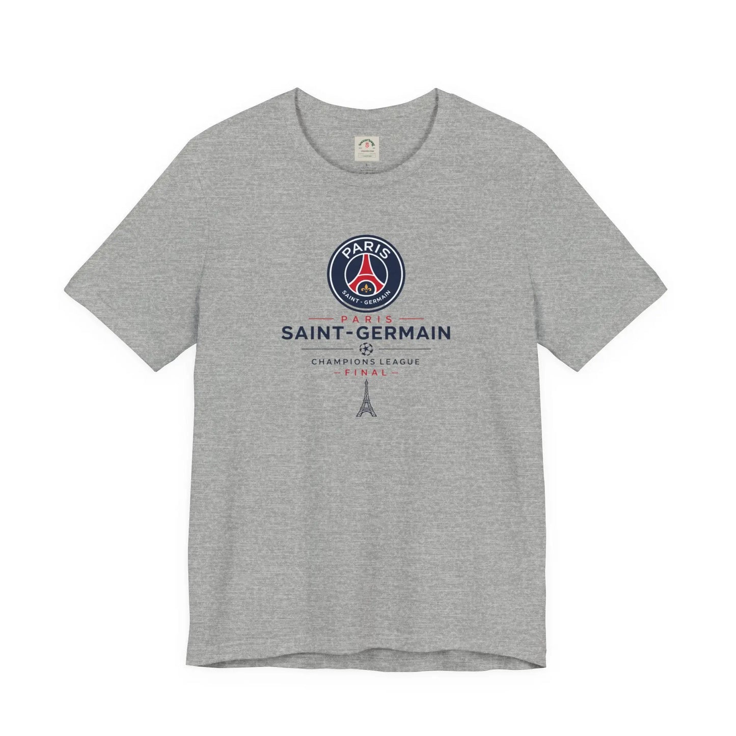 PSG Champions League Final Unisex Soccer Jersey Short Sleeve Tee by Printify